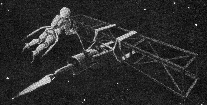 Illustration for article titled Space Taxis, Air Sleds and Skylabs: Retro-Space Concepts From 1961